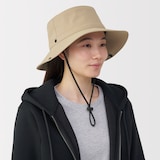 ＵＶカット透湿撥水防水テープ使いサファリハット