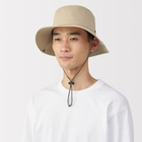 ＵＶカット透湿撥水防水テープ使いサファリハット