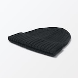 おでこのチクチクを抑えたメリノウール混　ワッチ