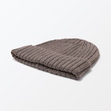 おでこのチクチクを抑えたメリノウール混　ワッチ