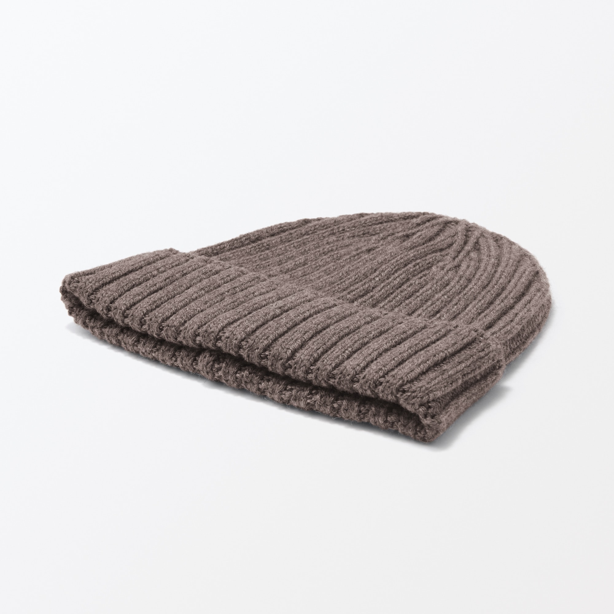 おでこのチクチクを抑えたメリノウール混　ワッチ