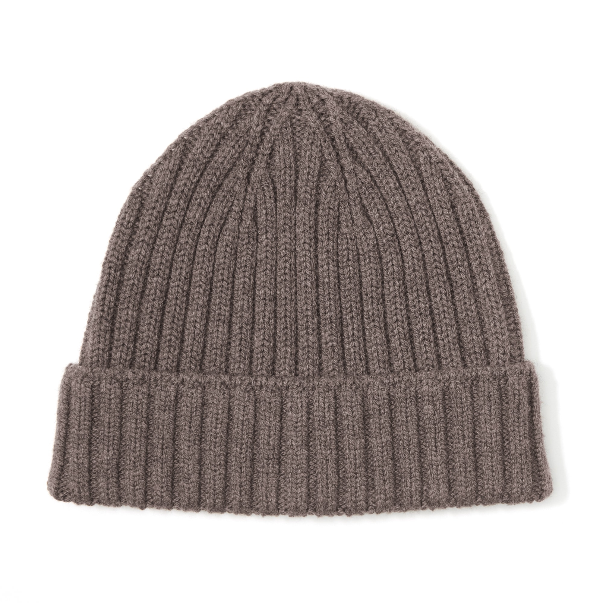 おでこのチクチクを抑えたメリノウール混　ワッチ