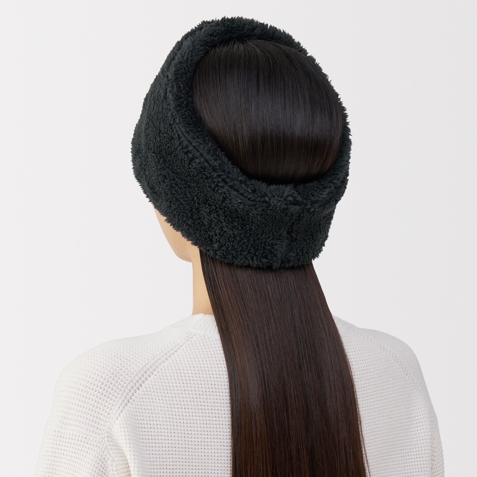 再生ポリエステルあったかボア　イヤーバンド