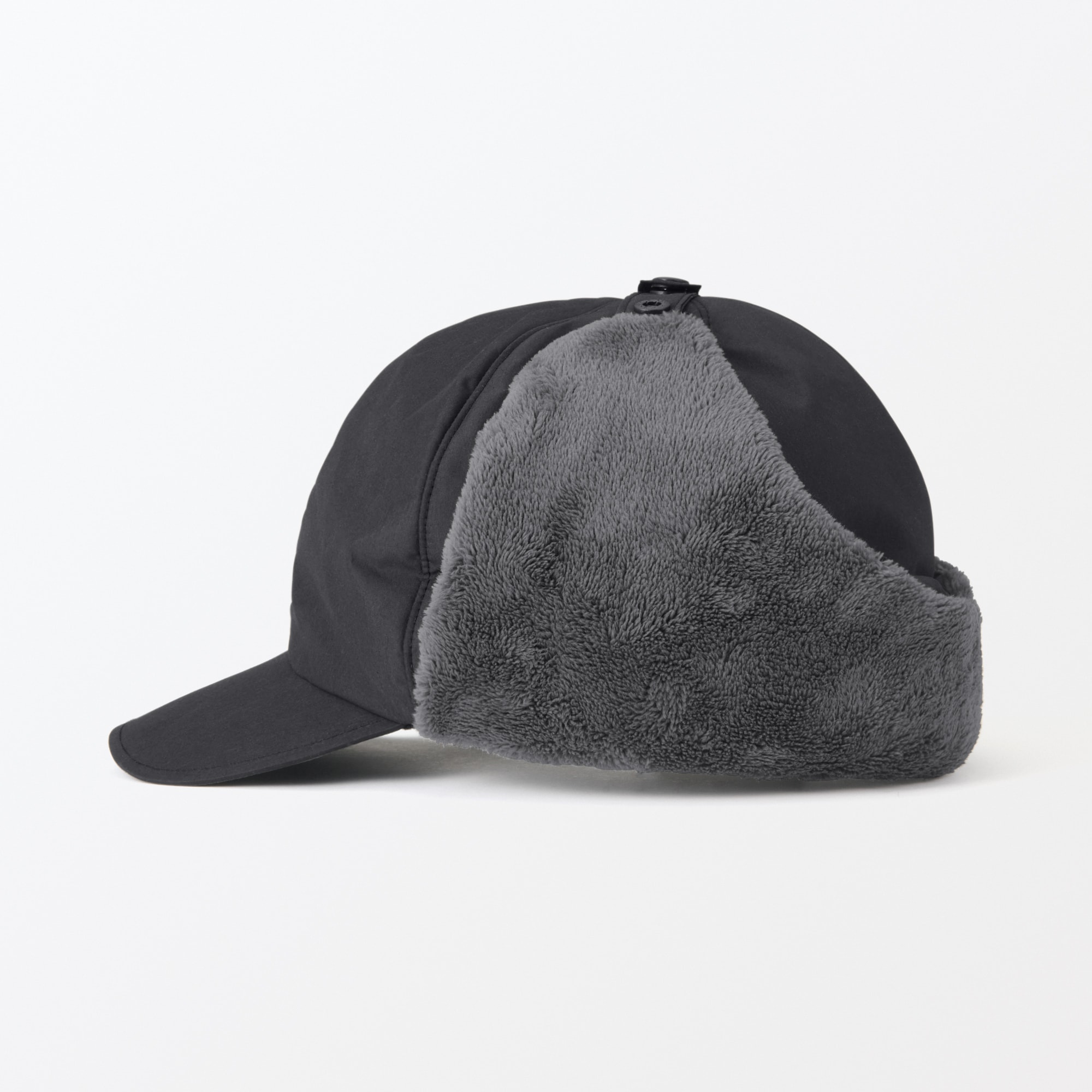 吸湿発熱中わた表面撥水耳当て付き　キャップ