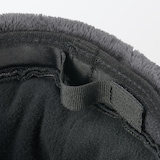 吸湿発熱中わた表面撥水耳当て付き　キャップ