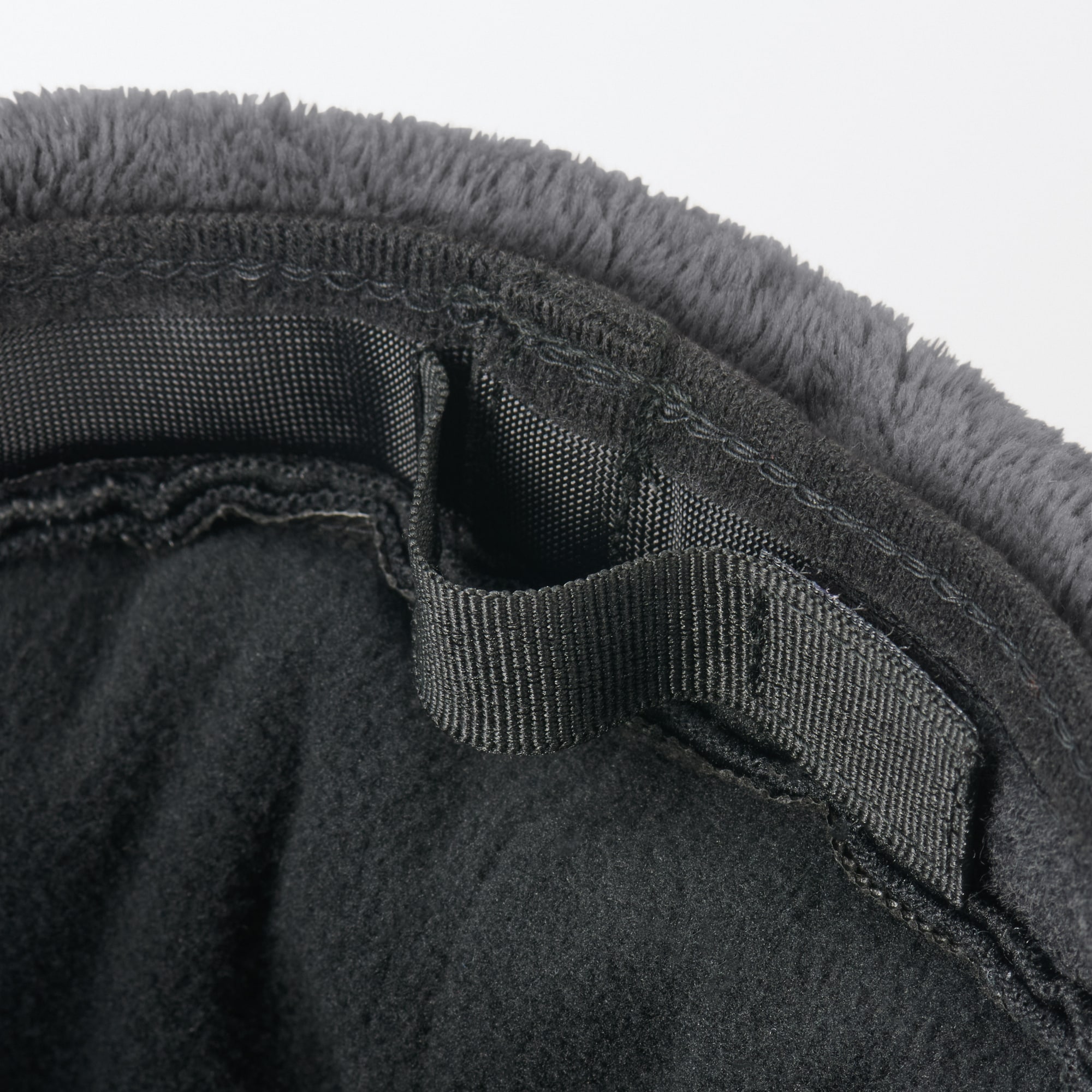 吸湿発熱中わた表面撥水耳当て付き　キャップ