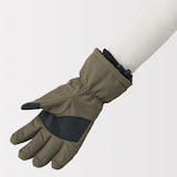 撥水生地を使った　防水シート入り　手袋