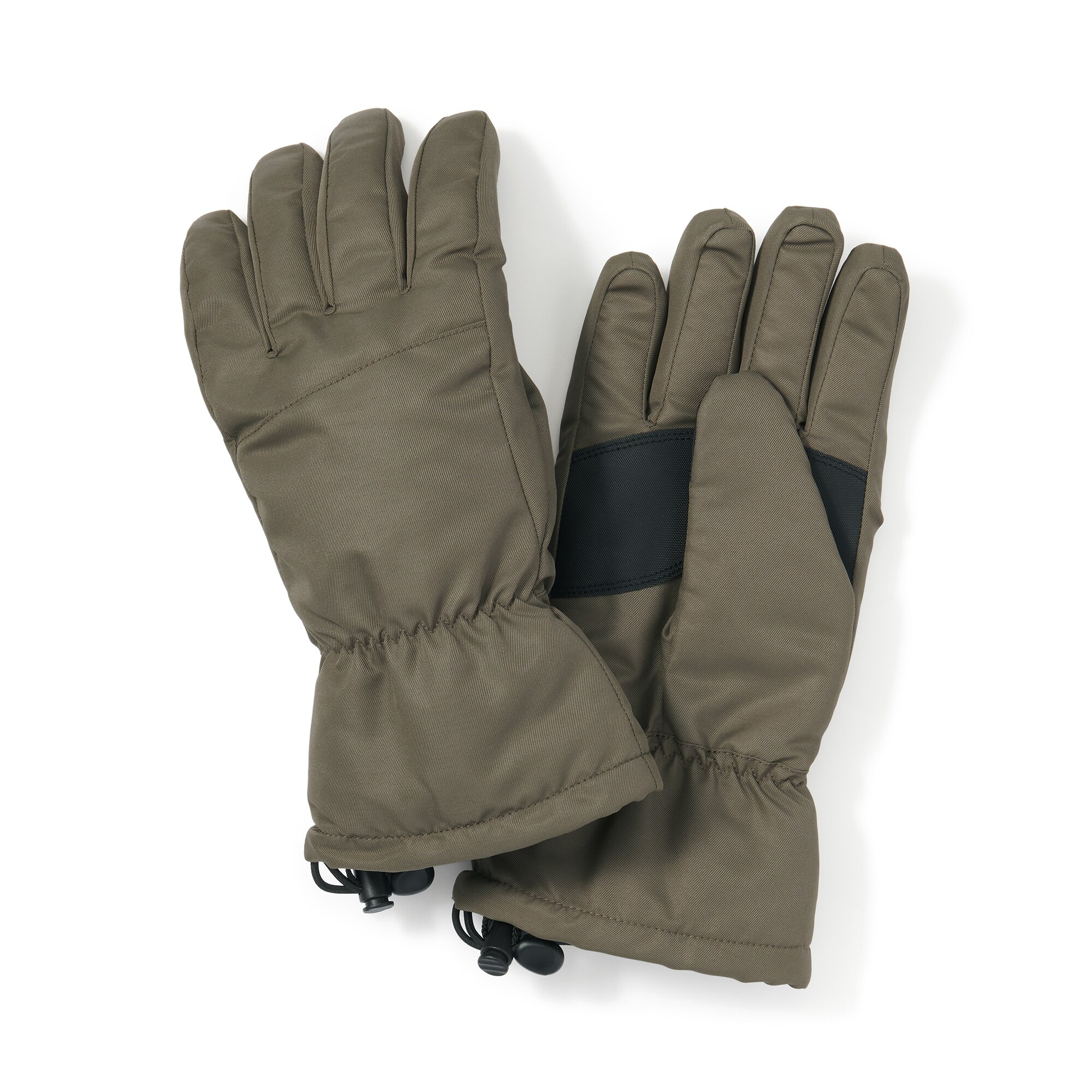 撥水生地を使った　防水シート入り　手袋