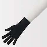 メリノウール混　裏起毛　タッチパネル手袋