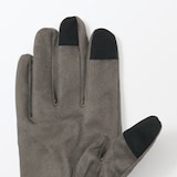 撥水防風生地を使った　起毛　タッチパネル手袋