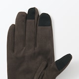 撥水防風生地を使った　起毛　タッチパネル手袋