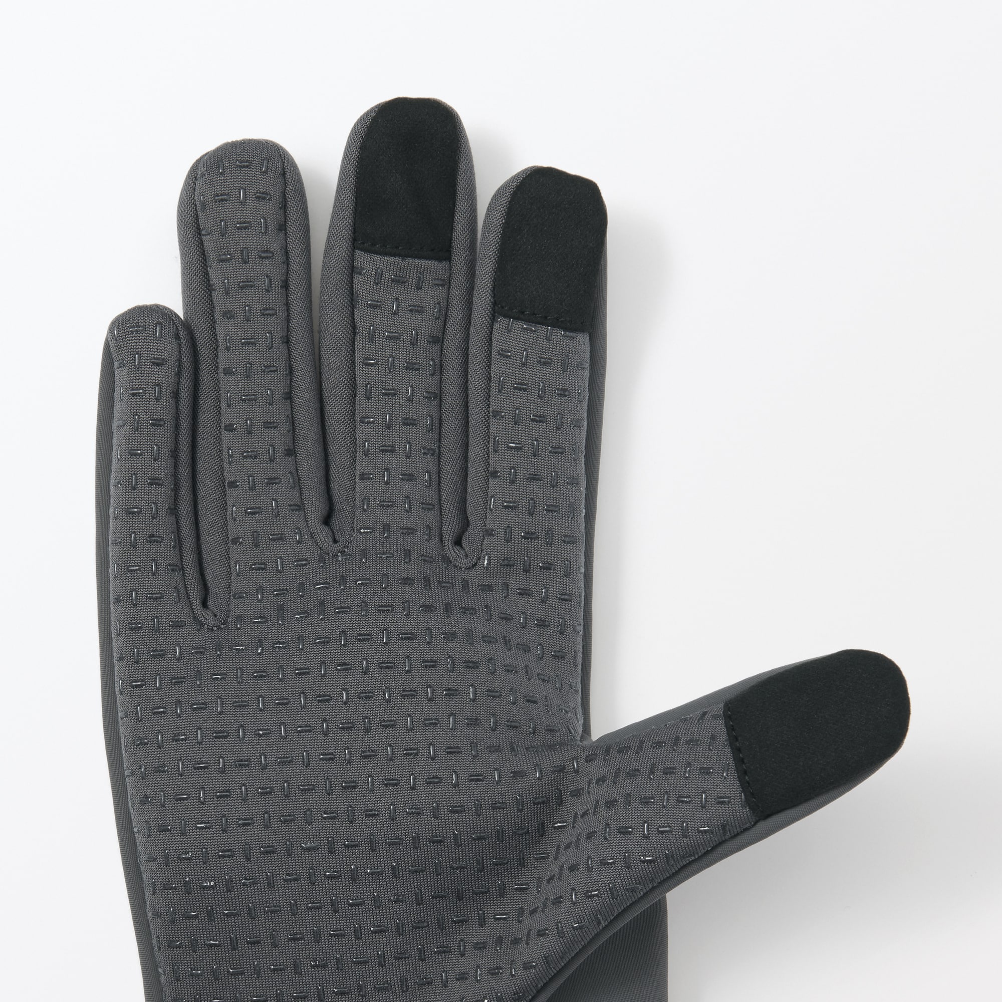 防風生地を使った　ジャージー　タッチパネル手袋