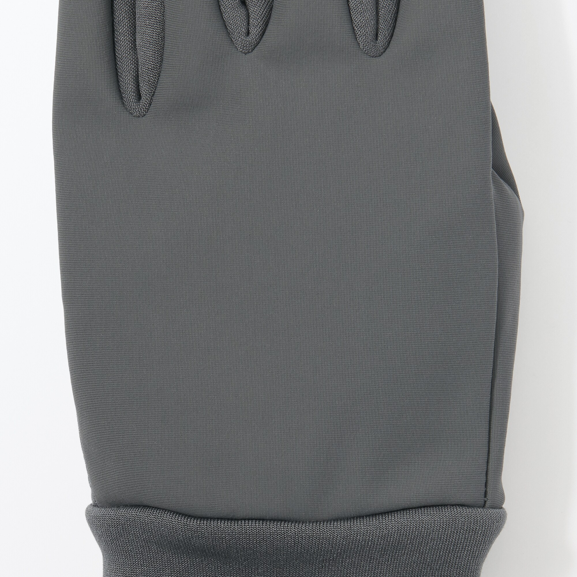 防風生地を使った　ジャージー　タッチパネル手袋