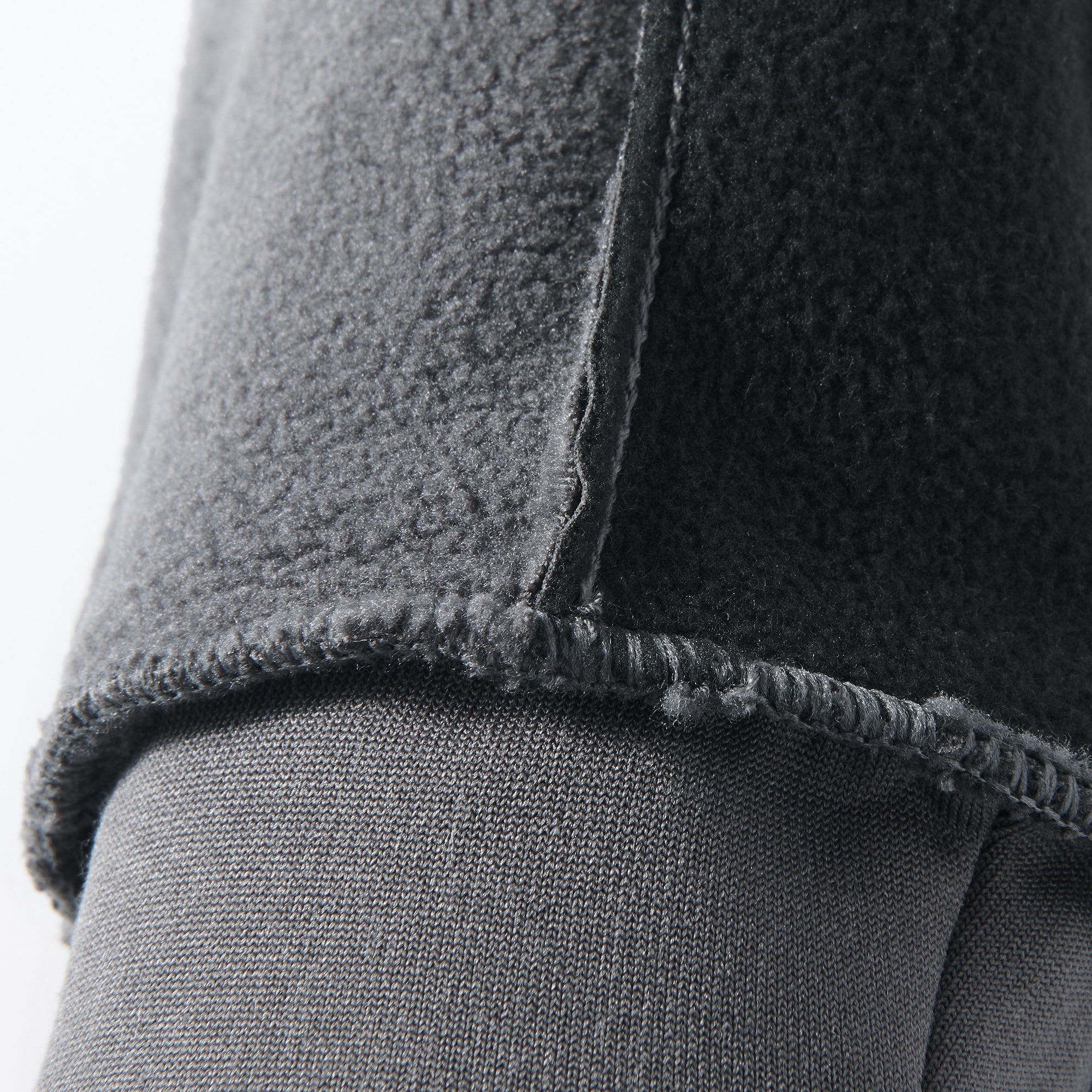 防風生地を使った　ジャージー　タッチパネル手袋