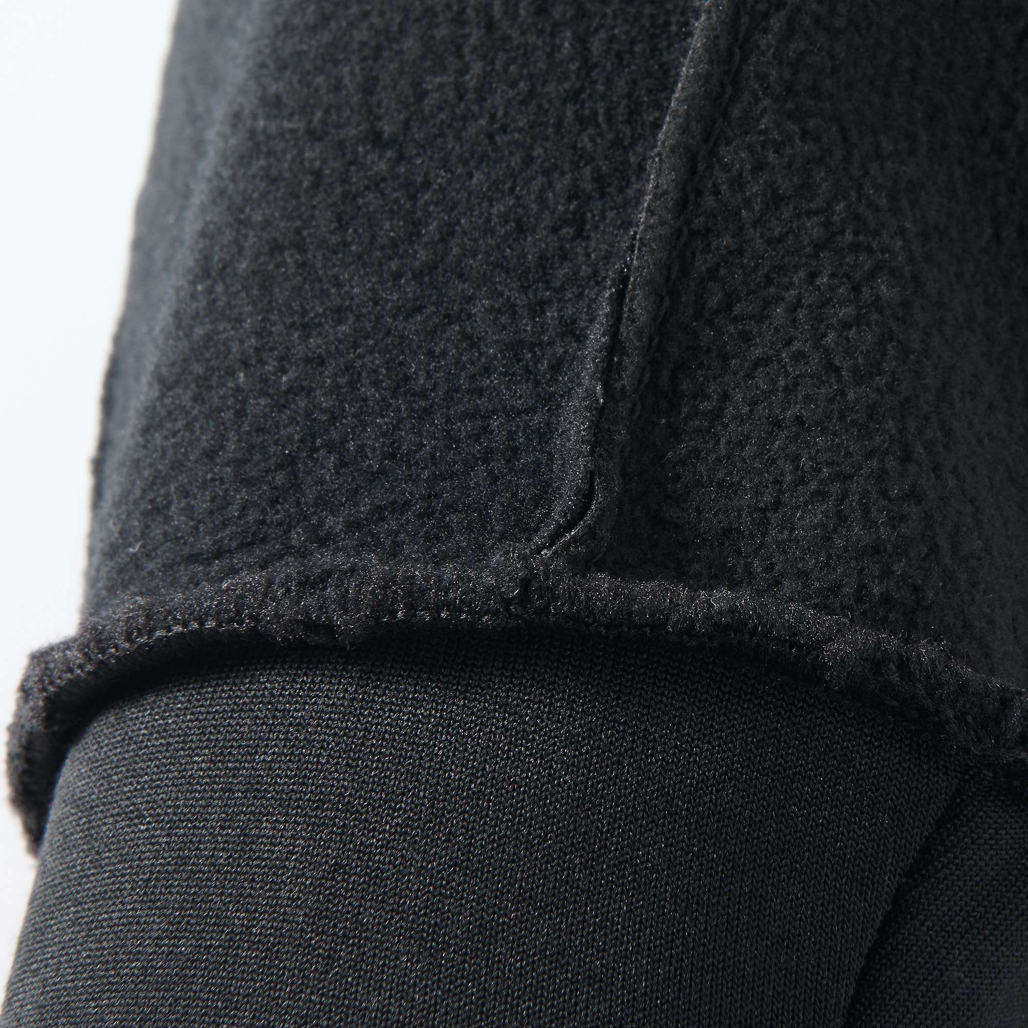 防風生地を使った　ジャージー　タッチパネル手袋