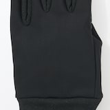 防風生地を使った　ジャージー　タッチパネル手袋