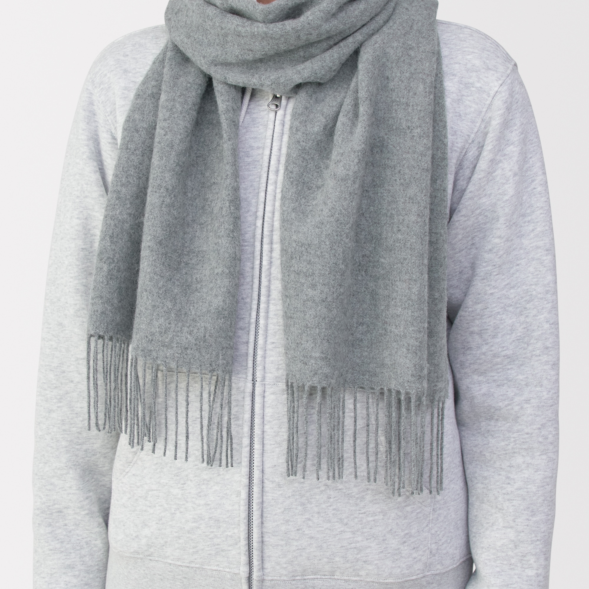 ふっくらウール　マフラー