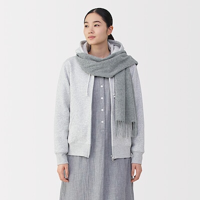 ふっくらウール　マフラー