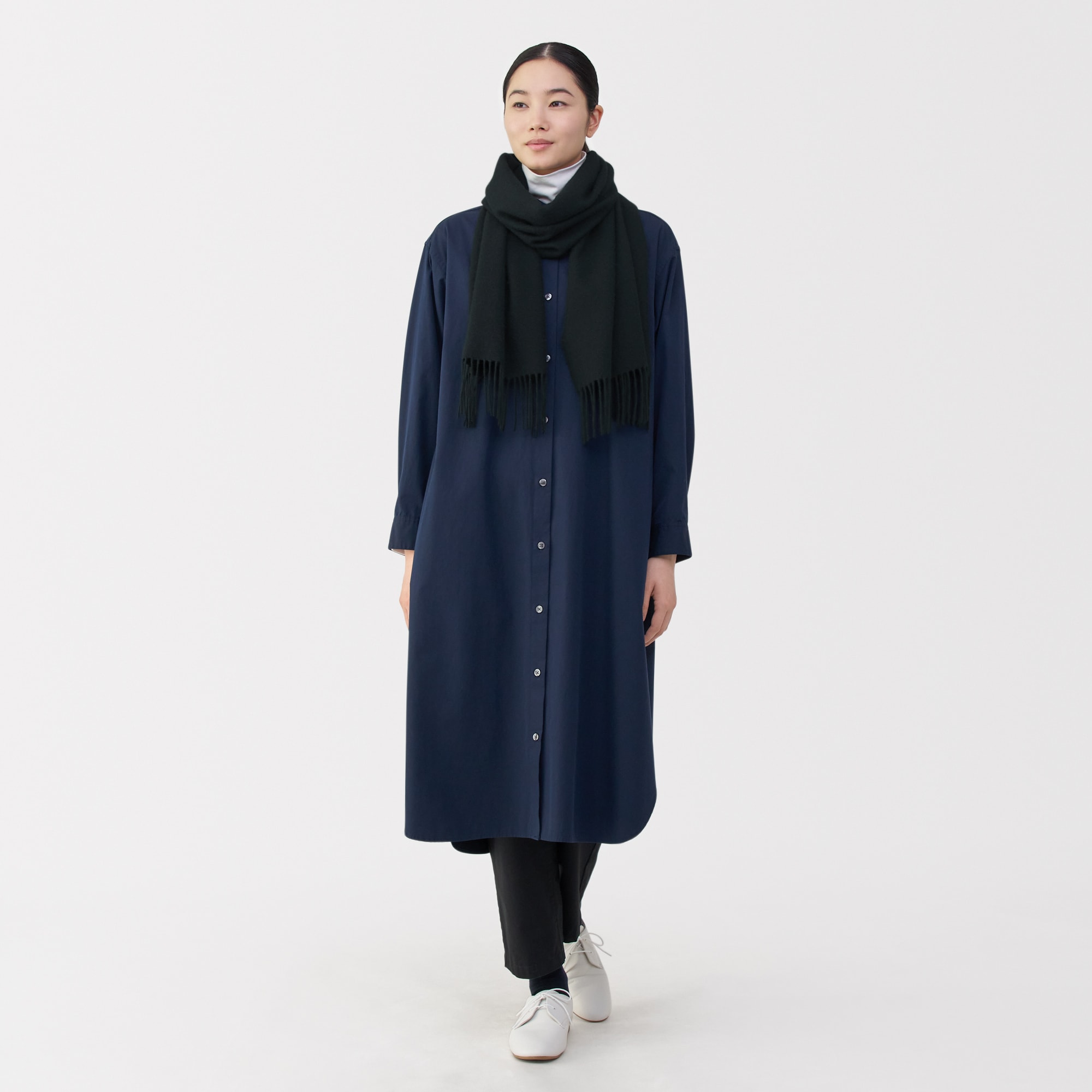 ふっくらウール　マフラー