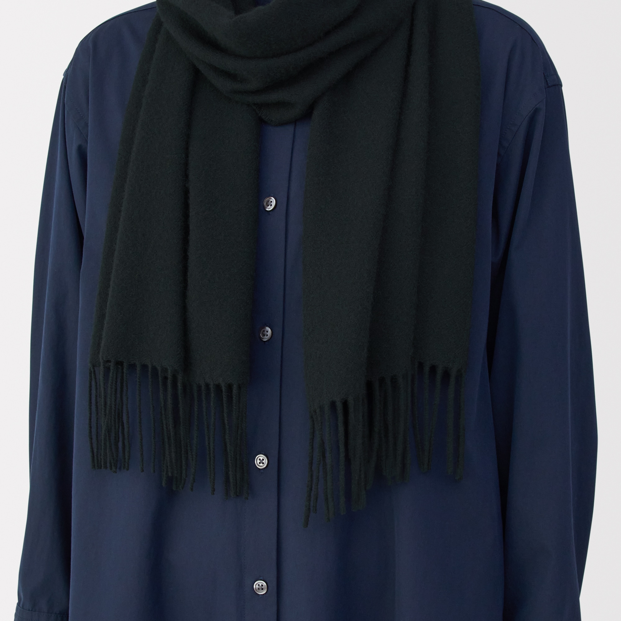 ふっくらウール　マフラー