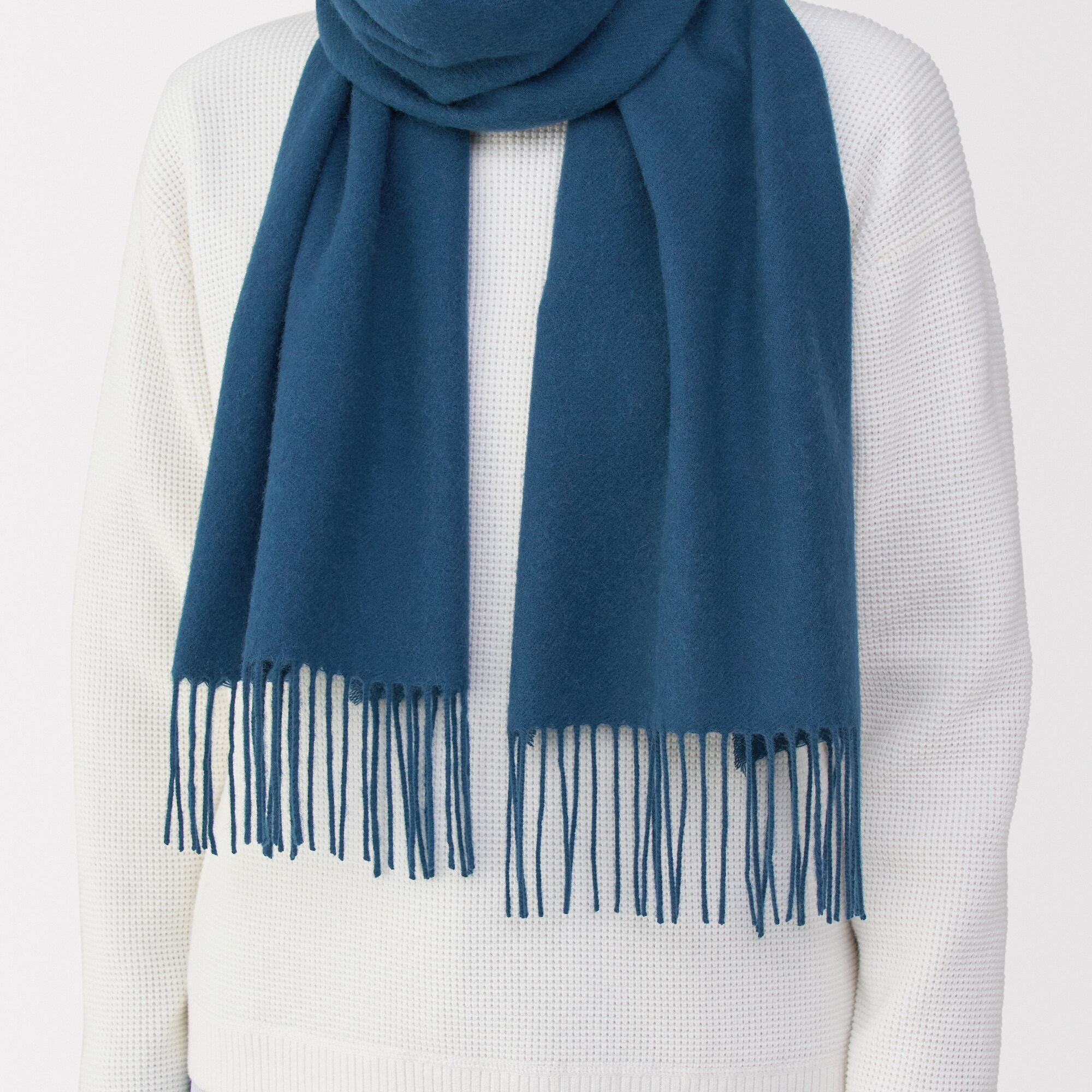 ふっくらウール マフラー | 無印良品