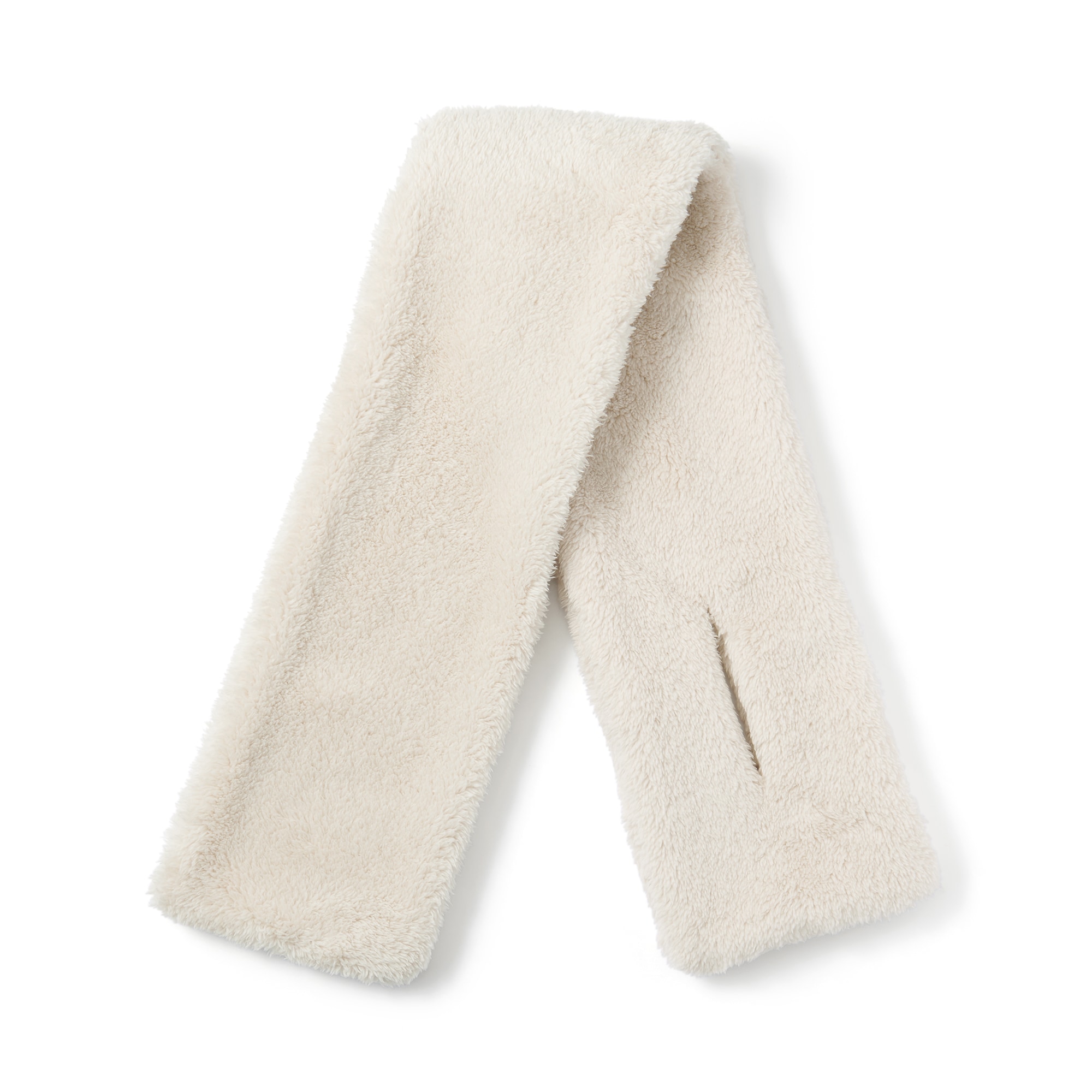 再生ポリエステルあったかボア　マフラー