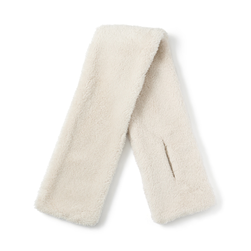 再生ポリエステルあったかボア　マフラー