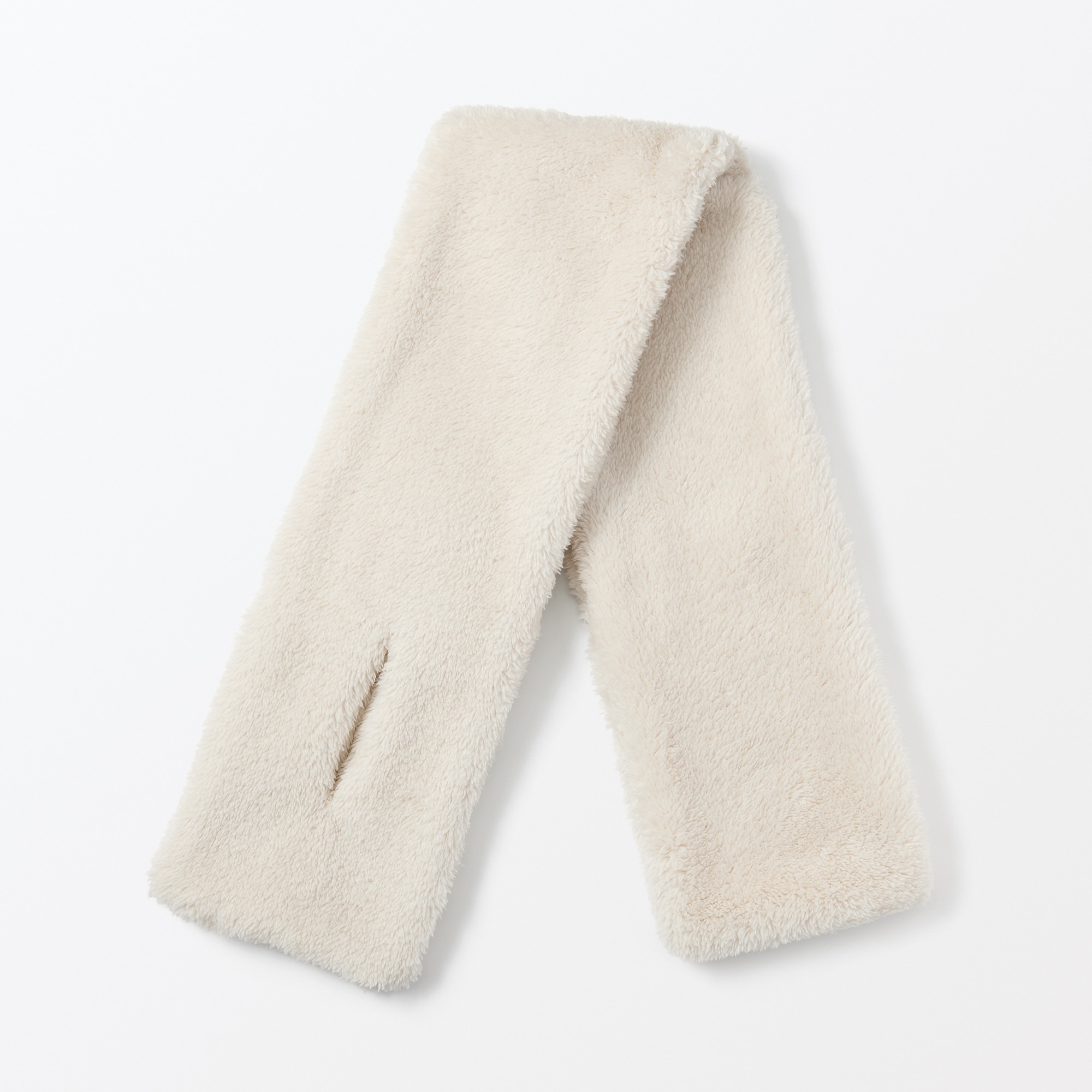 再生ポリエステルあったかボア　マフラー