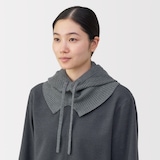 首のチクチクを抑えたメリノウール混　バラクラバ