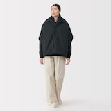 吸湿発熱中わた表面撥水パッカブル　ケープ