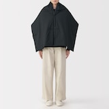 吸湿発熱中わた表面撥水パッカブル　ケープ