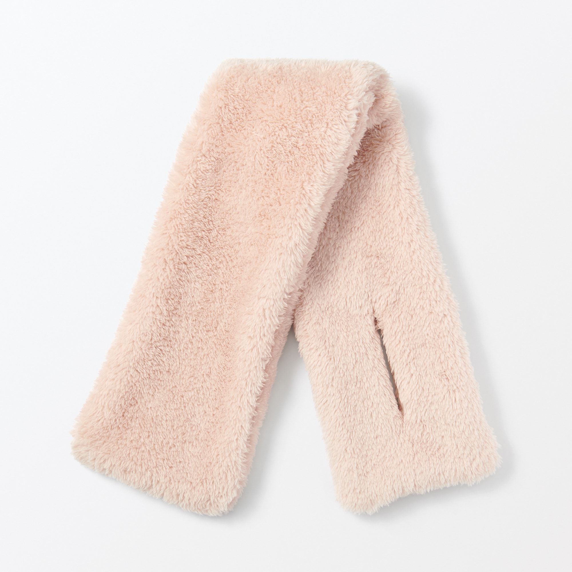 ＜キッズ＞　再生ポリエステルあったかボア　マフラー