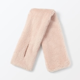 ＜キッズ＞　再生ポリエステルあったかボア　マフラー