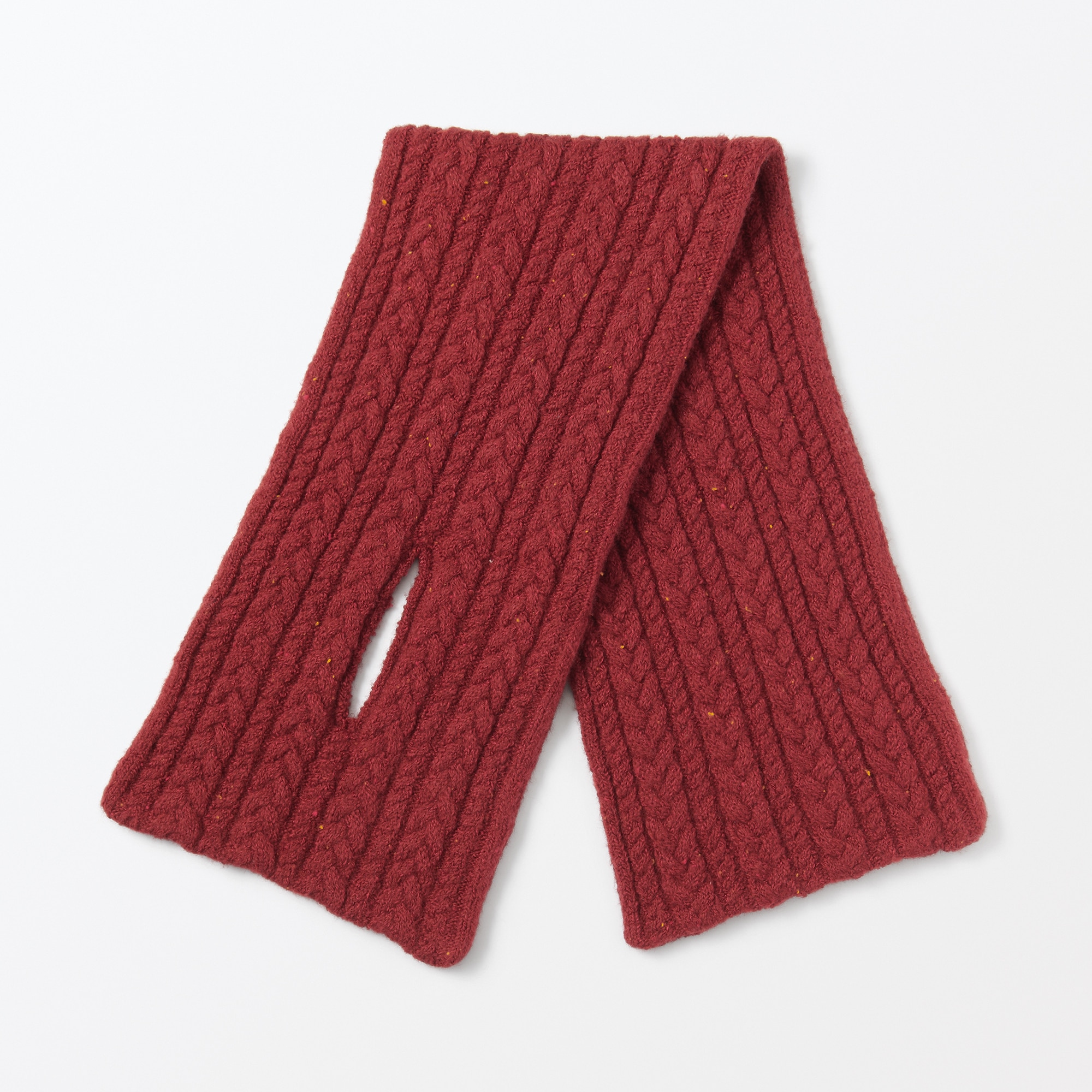 ＜キッズ＞　再生ポリエステル混のびのび　マフラー