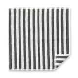 綿　やわらかタオル　ハンカチ（縞）　