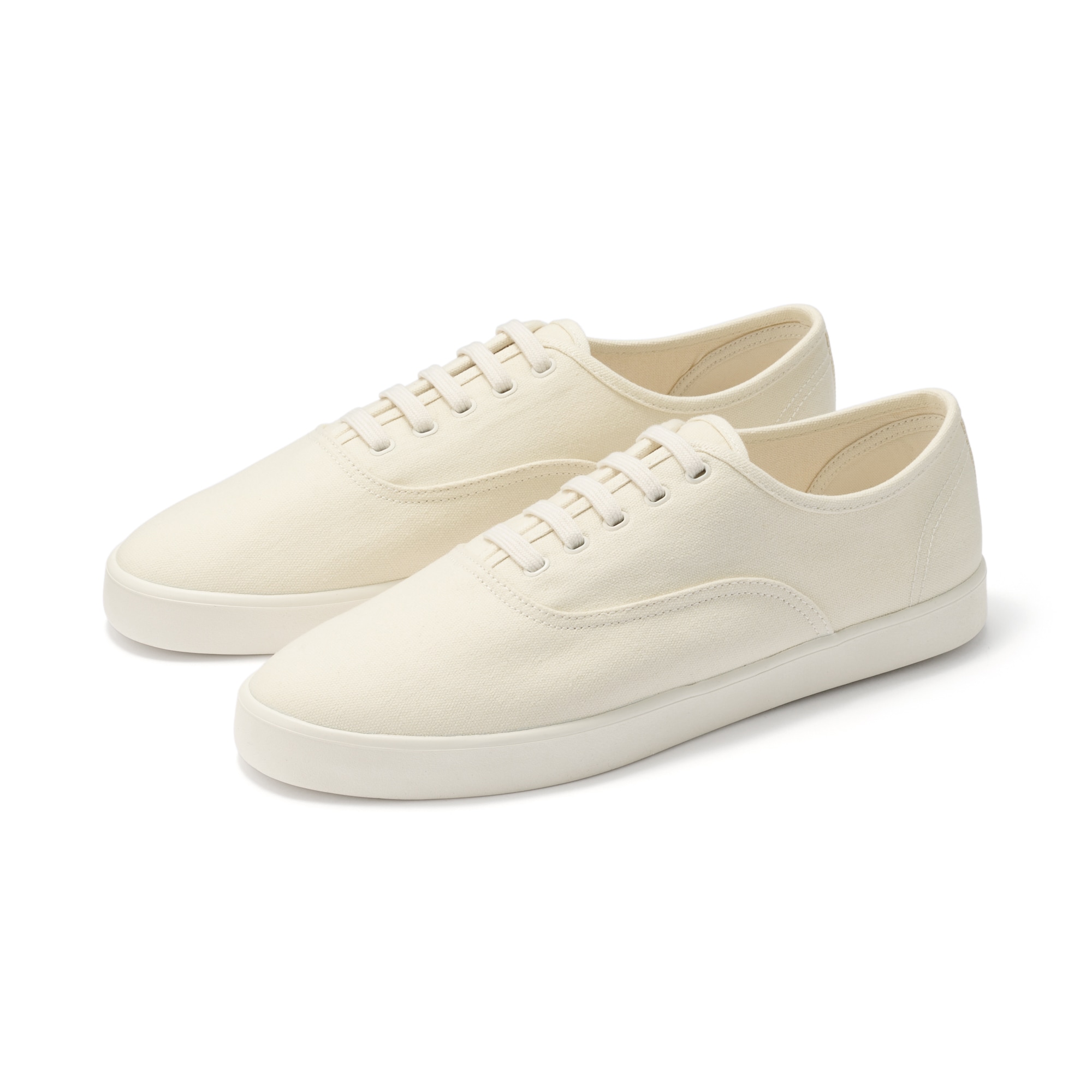 紳士　柔らかい中敷を使用した　撥水キャンバススニーカー