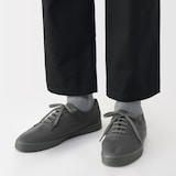 紳士　柔らかい中敷を使用した　撥水キャンバススニーカー