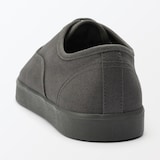 紳士　柔らかい中敷を使用した　撥水キャンバススニーカー