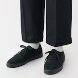 紳士　柔らかい中敷を使用した　撥水キャンバススニーカー