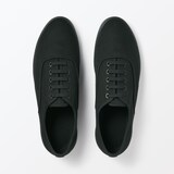 紳士　柔らかい中敷を使用した　撥水キャンバススニーカー