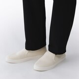 紳士　柔らかい中敷を使用した　撥水スリッポンスニーカー