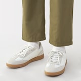 紳士　柔らかい中敷を使用した　コンビネーションスニーカー