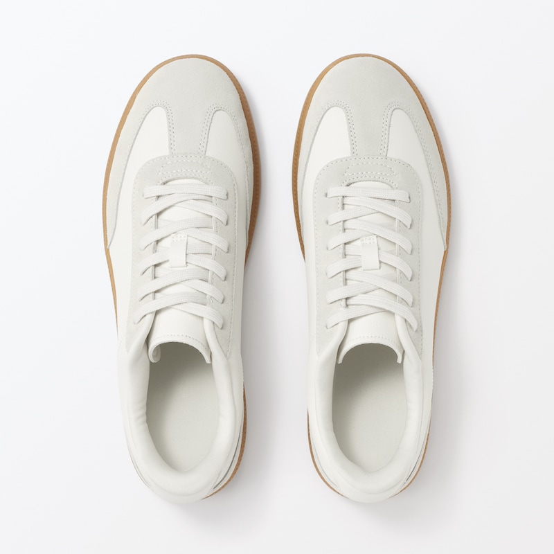 紳士　柔らかい中敷を使用した　コンビネーションスニーカー