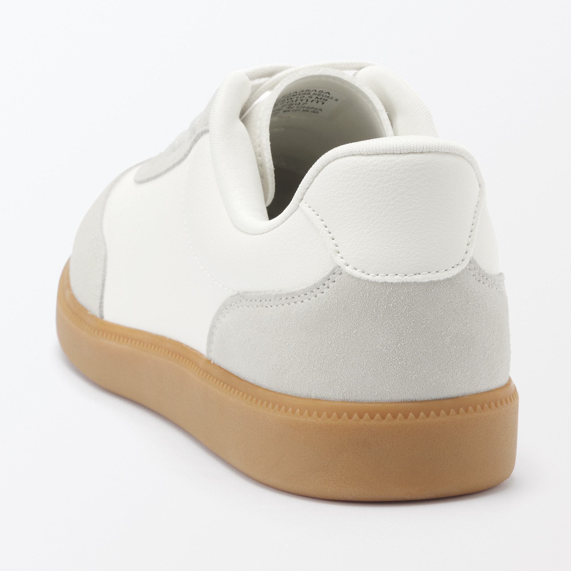 紳士　柔らかい中敷を使用した　コンビネーションスニーカー