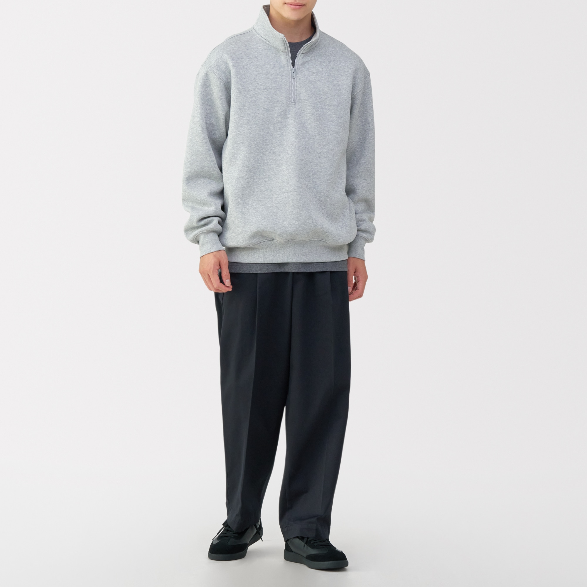 紳士　柔らかい中敷を使用した　コンビネーションスニーカー