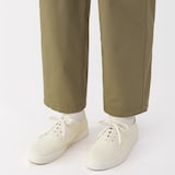 婦人　柔らかい中敷を使用した　撥水キャンバススニーカー