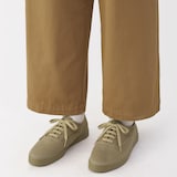 婦人　柔らかい中敷を使用した　撥水キャンバススニーカー