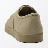 婦人　柔らかい中敷を使用した　撥水キャンバススニーカー