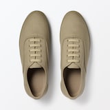 婦人　柔らかい中敷を使用した　撥水キャンバススニーカー