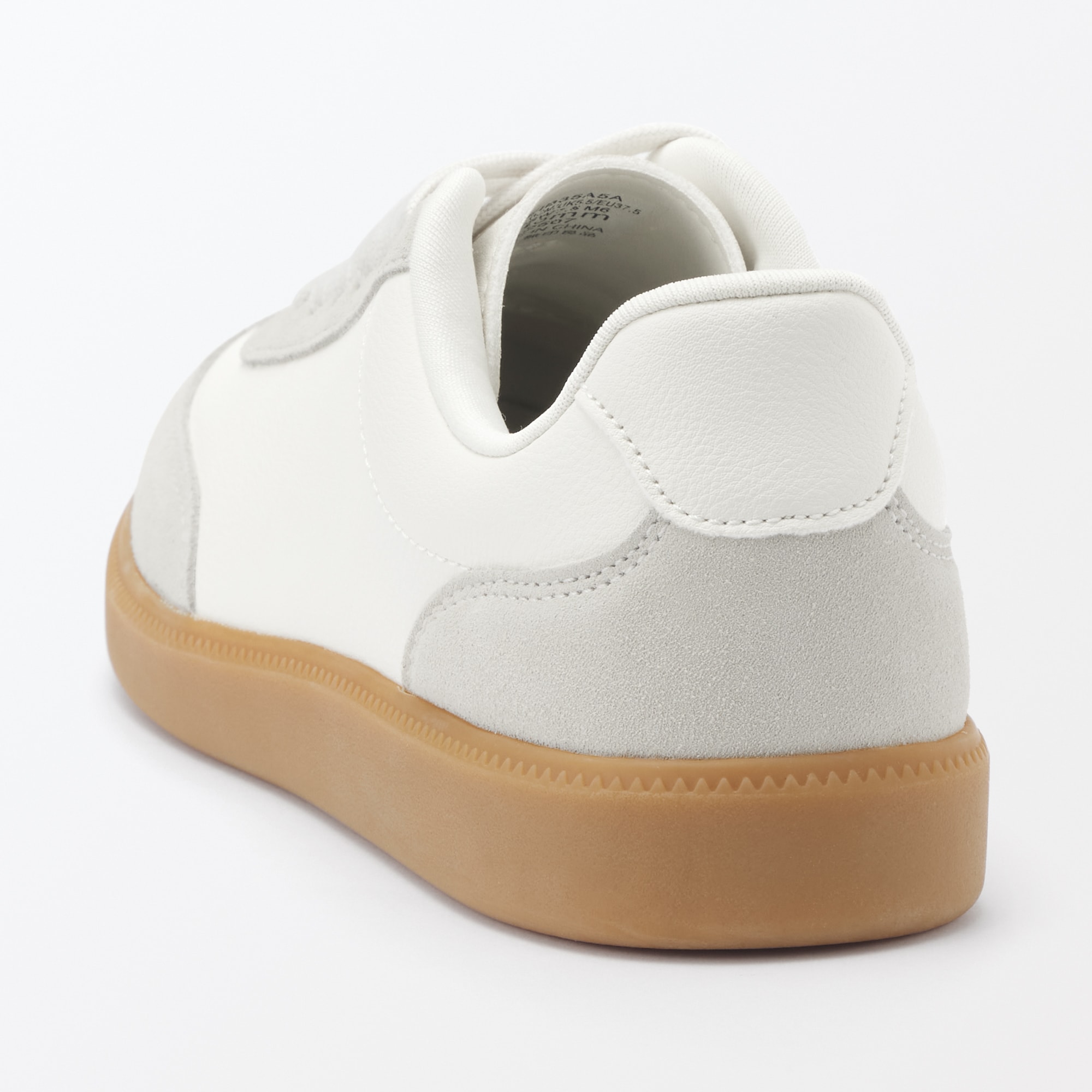 婦人　柔らかい中敷を使用した　コンビネーションスニーカー